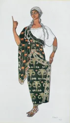 Costume design from Phedre